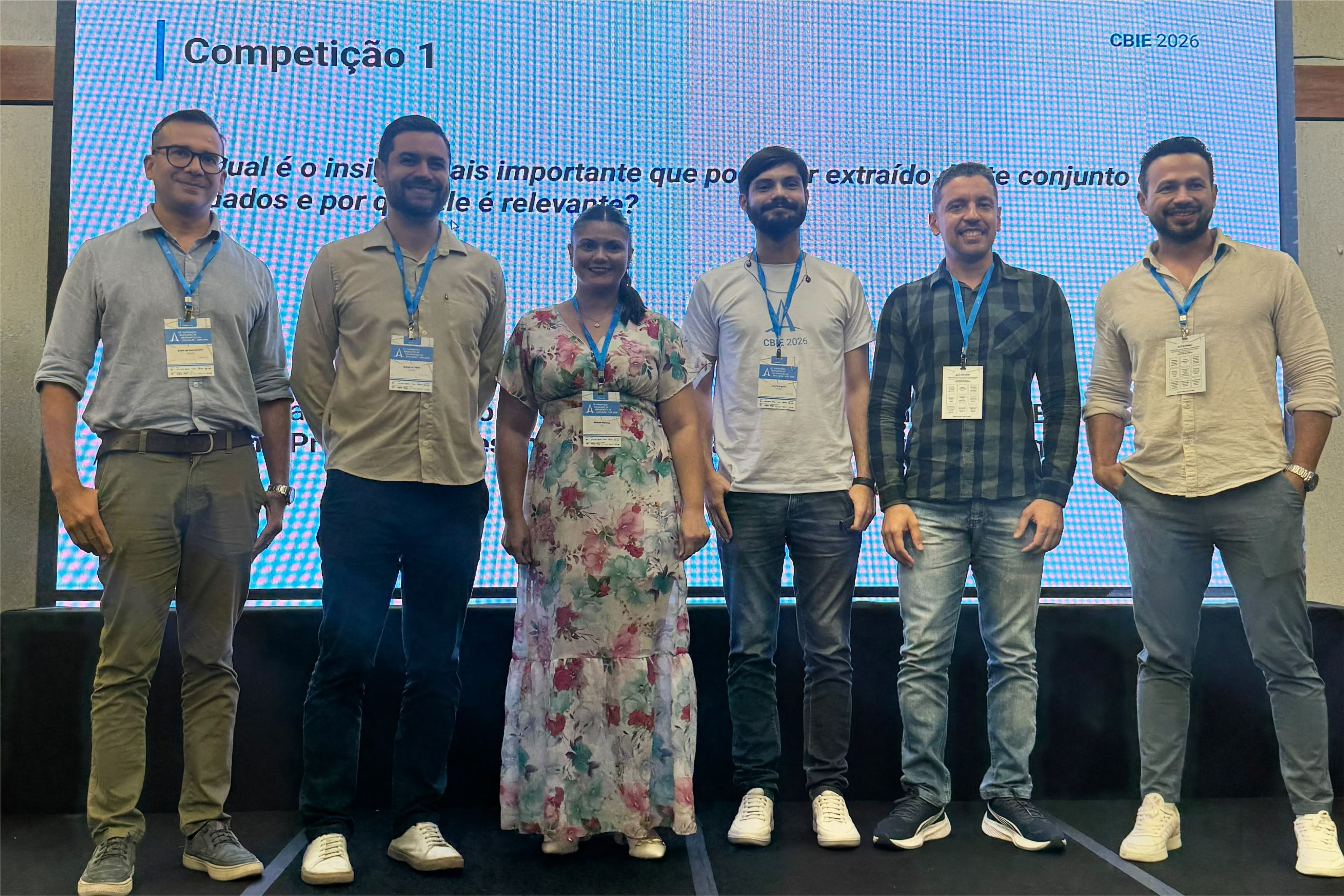 Marluce Roberta Camargo Barbosa, estudante da Licenciatura em Matemática do Câmpus Goiânia, conquistou o 2º lugar no Workshop de Aplicações Práticas de Learning Analytics, realizado de 5 a 9 de outubro, em Goiânia, como parte da programação do Congresso Brasileiro de Informática na Educação (CBIE 2026).